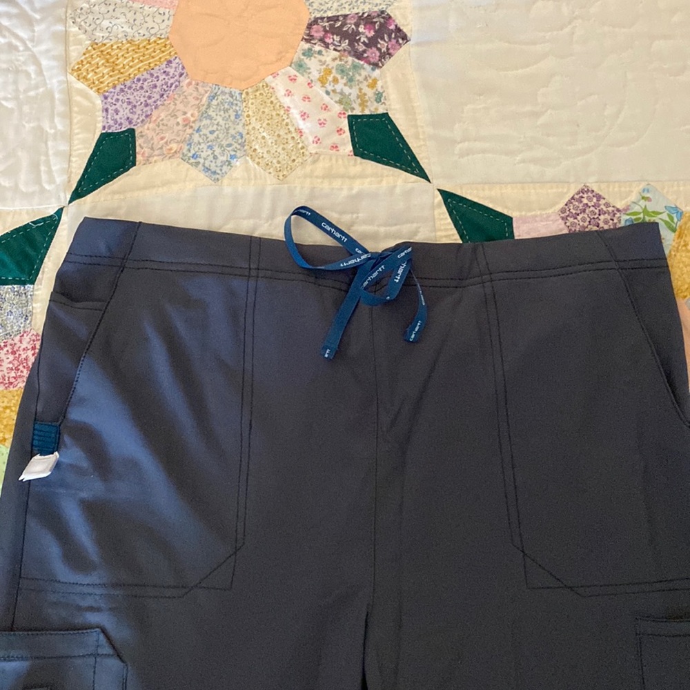 Gray Carhartt Scrub Pants